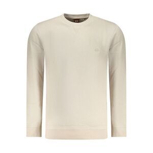 Hugo Boss Beige Cotton Men Men's Sweatshirt